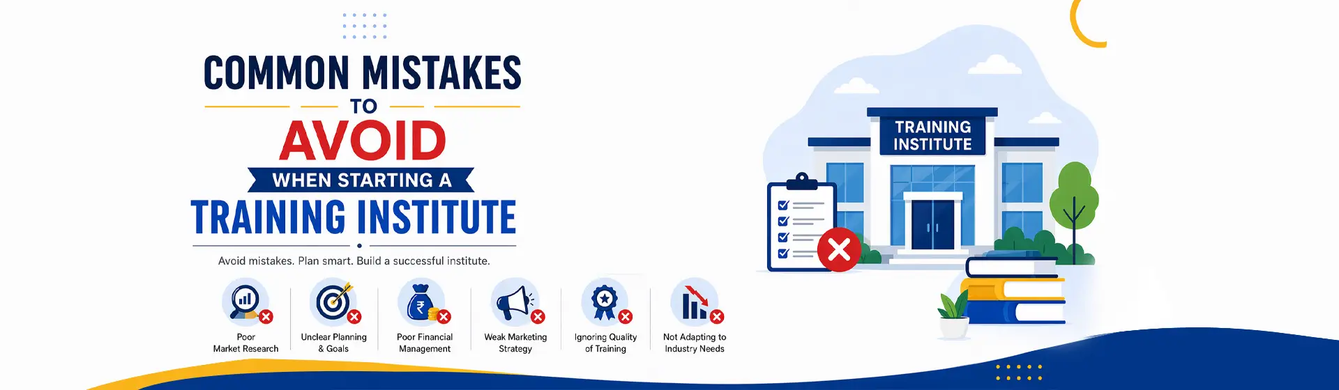 Common Mistakes to Avoid When Starting a Training Institute